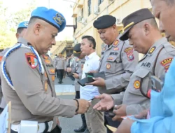 Propam Polda Sumut Gelar Ops Gaktibplin di Polres Labusel, Sejumlah Personel Ditegur, Hasil Tes Urine Negatif