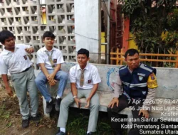 Bhabinkamtibmas Siantar Selatan Edukasi Pelajar, Tekankan Disiplin dan Anti Tawuran
