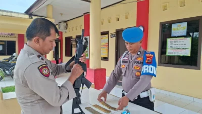 Propam Polda Sumut Periksa Senpi Dinas di Polres Sergai, Sejumlah Catatan Pembenahan Disampaikan