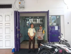 Bhabinkamtibmas Polsek Siantar Barat Sambangi Bank Muamalat, Perkuat Keamanan dan Kepercayaan Publik