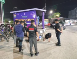 Polres Pematangsiantar Patroli Hingga Subuh, Tiga Motor Berknalpot Brong Diamankan