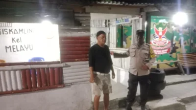 Polsek Siantar Utara Gelar Sapa Siskamling di Pos Kamling Jalan Tanah Jawa