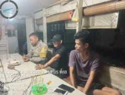 Polsek Siantar Timur Gelar SALING di Pos Kamling Senangin, Imbau Warga Tingkatkan Kewaspadaan