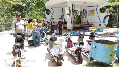 Polsek Siantar Barat Patroli Objek Vital, Jaga Keamanan Tempat Wisata dan Ruang Publik