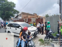 Polsek Siantar Timur Cek TKP Laporan Keributan di Jalan Ahmad Yani, Dua Pihak Dimediasi