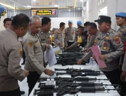 Seluruh Senpi Polri di Polres Batu Bara Diperiksa Mabes, Hasilnya Aman dan Terawat
