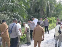Respon Cepat Aduan 110, Kapolsek Torgamba Gerak Cepat Tindaklanjuti Jembatan Nyaris Roboh