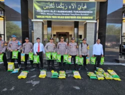 Kapolres Aceh Tenggara Salurkan Beras untuk Personel, Dorong Kesejahteraan dan Soliditas Internal