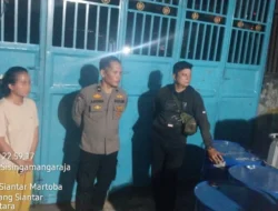 Polsek Siantar Timur Respon Cepat Keluhan Warga, Keributan Musik Malam Hari Ditertibkan