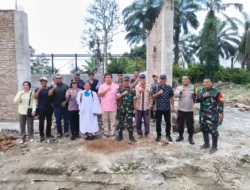 Wakapolsek Siantar Marihat Hadiri Peletakan Batu Pertama Gedung Koperasi Merah Putih
