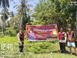 Polsek Moro Gencarkan Pencegahan Karhutla di Wilayah Rawan