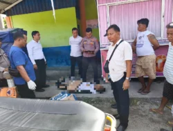 Polres Pematangsiantar Cek TKP Penemuan Pria Meninggal di Simpang Sidamanik
