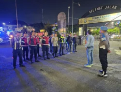 Jelang May Day, Polres Pematangsiantar Intensifkan Blue Light Patrol Jaga Kamtibmas