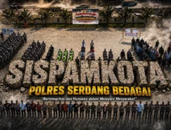 Kesiapan Akhir Jelang May Day 2026, Polres Sergai Gelar Simulasi Sispam Kota