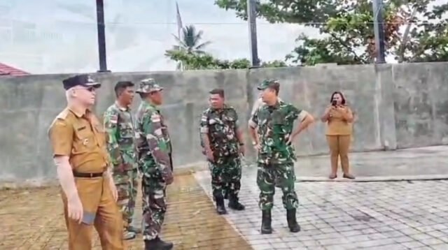 TNI Kawal Percepatan Pembangunan Koperasi Merah Putih di Perbatasan Talaud