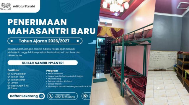 Cari Hunian Mahasiswa di Medan? Asrama Adilatul Farabi Tawarkan Solusi Kuliah Berbasis Pesantren