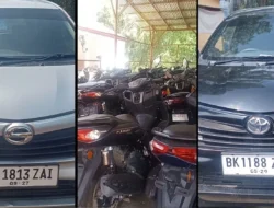 Polres Labuhanbatu Selatan Imbau Warga Cek Kendaraan Hilang, Belasan Unit Diamankan