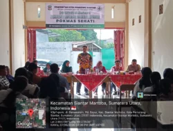 Bhabinkamtibmas Polsek Siantar Martoba Hadiri Penutupan Pelatihan Kader Posyandu, Sampaikan Pesan Kamtibmas