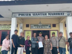Duduk Bersama, Kapolsek Siantar Marihat Mediasi Selisih Paham Warga Hingga Berdamai