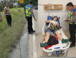 Tiga Korban Luka dalam Tabrakan Dua Motor di Jalinsum Perbaungan