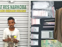 Respon Cepat Aduan Warga, Sat Narkoba Polres Sergai Gerebek Sarang Narkoba di Desa Pon
