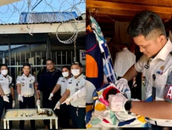Lapas Kotapinang Geledah Kamar Hunian WBP, Sejumlah Barang Terlarang Diamankan