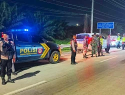 Patroli Gabungan Polres Batu Bara Antisipasi Begal dan Kejahatan Jalanan