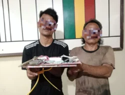 Polsek Lawe Sigala-Gala Gerebek Lokasi Transaksi Sabu, Dua Pria Diamankan