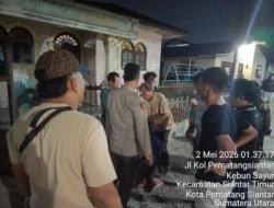 Respon Cepat Aduan Warga, Polisi Cek Laporan Keributan di Siantar Timur