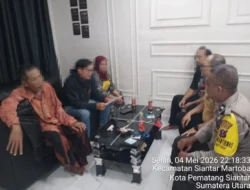 Polsek Siantar Utara Respons Cepat Redam Keributan Warga, Selesaikan Secara Kekeluargaan