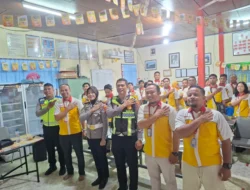 Kasat Lantas Polres Pematangsiantar Edukasi Safety Riding kepada Karyawan Yakult