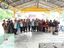 Gelar Diskusi Publik di Air Merah, Kapolsek Kampung Rakyat Tegaskan Perang terhadap Narkoba dan Pencurian Sawit