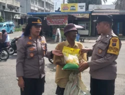 Bentuk Kepedulian, Kapolsek Siantar Utara Salurkan Bansos kepada Wa5rga Membutuhkan