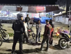 Antisipasi Guantibmas, Polres Pematangsiantar Gelar KRYD dan Amankan Tiga Motor Knalpot Brong