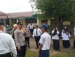 Kapolsek Dolok Masihul Ingatkan Siswa Bahaya Narkoba dan Geng Motor Saat Pimpin Upacara di SMK Karya Utama