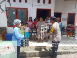 Bhabinkamtibmas Polsek Siantar Martoba Monitoring Distribusi MBG di Panti Asuhan Thabita Care