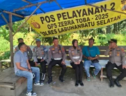 Kapolsek Torgamba dan Kasat Lantas Sambangi Konten Kreator Bukit Kodok, Perkuat Sinergi Kamtibmas