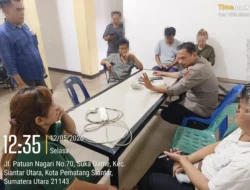 Polsek Siantar Utara Selesaikan Dugaan Pengerusakan Melalui Problem Solving