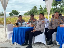 Polres Sergai Gelar Panen Raya Jagung, Dukung Ketahanan Pangan Nasional