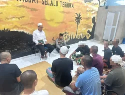 Tahanan Polres Karimun Ikuti Binrohtal, Ditekankan Pentingnya Beramal dalam Kehidupan