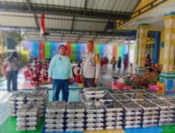 Bhabinkamtibmas Polsek Siantar Timur Monitoring Distribusi MBG di TK Nazaret