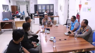 Blackout SUMBAGUT Hari Kedua, Kapolres Sergai Tinjau Pengamanan PLN dan Objek Vital
