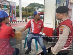 Sat Samapta Polres Pematangsiantar Intensifkan Patroli SPBU, Antisipasi Gangguan Kamtibmas