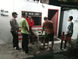 Polsek Siantar Martoba Respon Cepat Cek TKP Kebakaran Pekarangan Warga