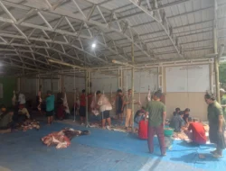 Semangat Kebersamaan Warnai Idul Adha di Desa Sampali, Panitia Salurkan Kurban untuk Tiga Dusun