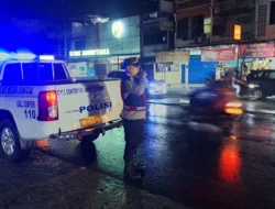 Polsek Sunggal Intensifkan Patroli Blue Light, Antisipasi Kejahatan Jalanan dan Jaga Kamtibmas