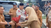 Pangkas Isolasi Geografis Warga, Kapolres Labusel Resmikan Jembatan Merah Putih Presisi di Desa Bunut