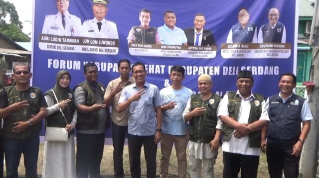 Meriah! Yayasan Antam Atabadalu Al Mal Rayakan Milad ke-1 Bersama Forum Kabupaten Sehat Deli Serdang