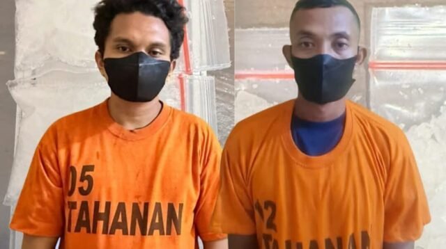 Satresnarkoba Polres Binjai Ringkus Dua Pengedar Sabu, Barang Bukti Dan Sepeda Motor Disita