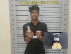 Satres Narkoba Polres Sergai Tangkap Pengedar Sabu di Perbaungan, Sita Barang Bukti 0,87 Gram